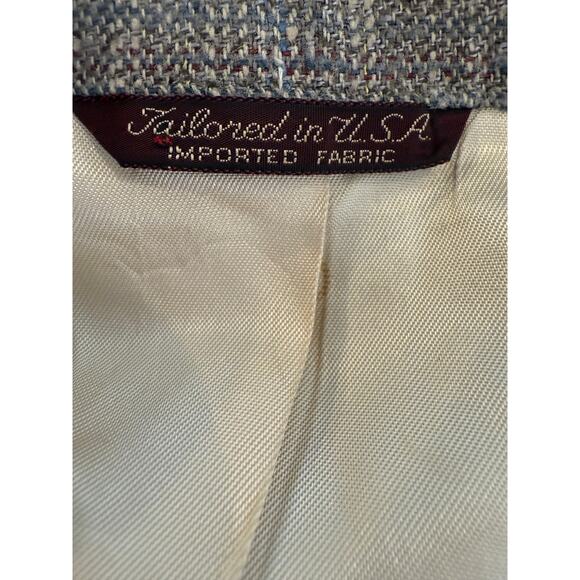 Rare Vintage Geoffrey Beene Couture Silk Blend Blazer Jacket - Picture 5 of 10